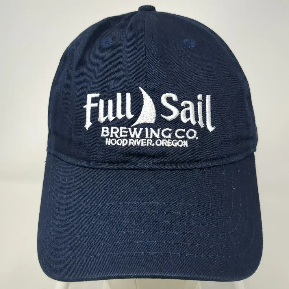 Brewery Branding Co Blue Baseball Cap One Size Full Sail Brewing Oregon Hat